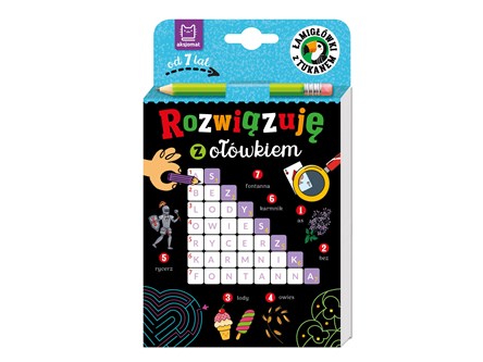 KSIĄŻ. Rozwiązuję z ołówkiem. Łamigłówki z tukanem