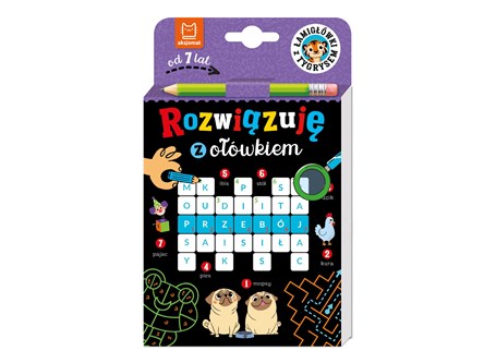 KSIĄŻ. Rozwiązuję z ołówkiem Łamigłówki z tygrysem