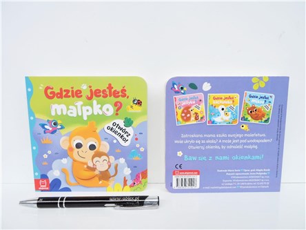 KSIĄŻ. Otwórz okienko! Gdzie jesteś, małpko?