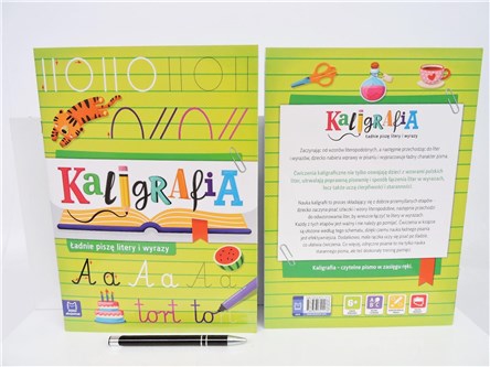 KSIĄŻ. KALIGRAFIA - ładnie piszę litery i wyrazy