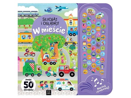 KSIĄŻ. Słuchaj i oglądaj! w mieście, 50 dźw.