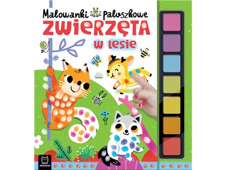 KSIĄŻ. Malow. Paluszk. Zwierz. w lesie