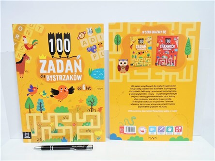 KSIĄŻ. 100 zadań dla bystrzaków od 6 lat