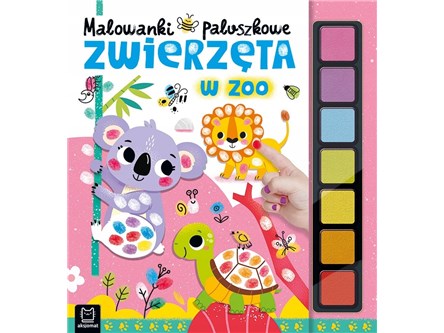 KSIĄŻ. Malow. Paluszk. Zwierz. w zoo