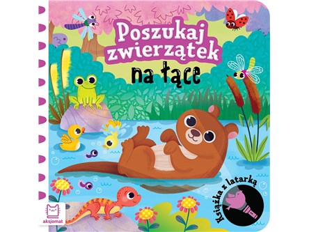 KSIĄŻ. Poszukaj zwierzątek na łące z latarką