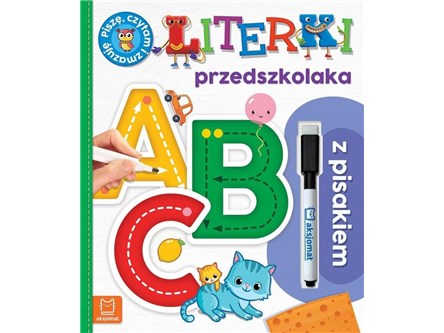 KSIĄŻ. LITERKI PRZEDSZK. Z PISAKIEM