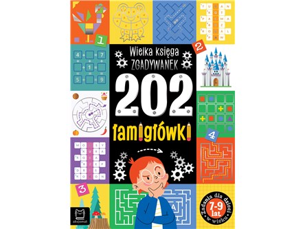 KSIĄŻ. 202 łamigłówki Wielka księga zgadywanek 7-9