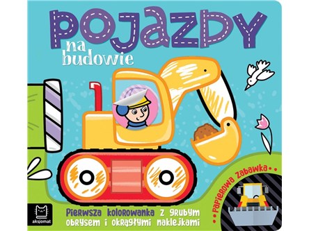 KSIĄŻ. Pojazdy na budowie. Pierwsza kol. z g. obry
