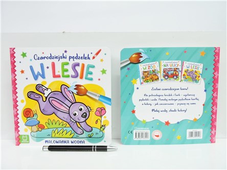 KSIĄŻ. MALOW.WODNA, czarodziejski pędzelek w lesie