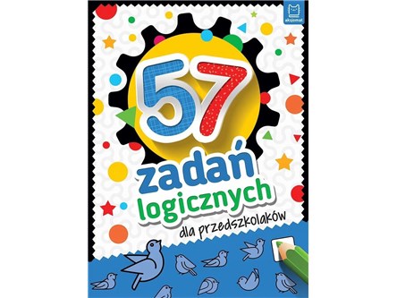 KSIĄŻ. 57 zadań logicznych dla przedszkolaków