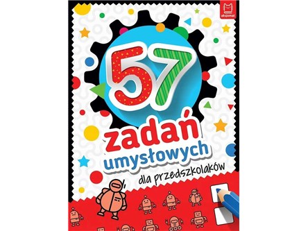 KSIĄŻ. 57 zadań umysłowych dla przedszkolaków