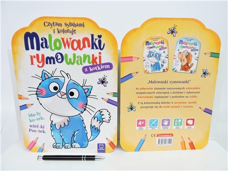 KSIĄŻ. Malowanki i rymowanki z kotkiem