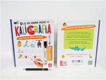 KSIĄŻ. Kaligrafia. Uczę się ładnie pisać.