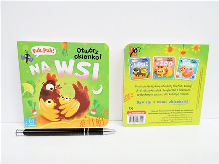 KSIĄŻ. Puk, puk! Otwórz okienko! Na wsi