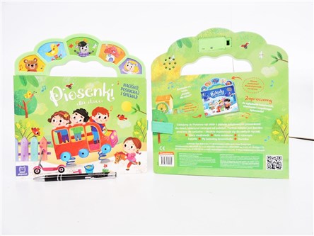 *KSIĄŻ. PIOSENKI DLA DZIECI naciśnij, posłuchaj dz