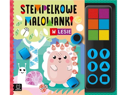 KSIĄŻ. Stempelkowe malowanki. W lesie