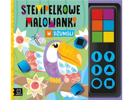 KSIĄŻ. Stempelkowe malowanki. W dżungli
