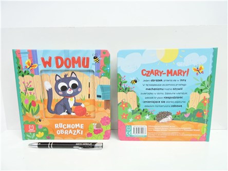KSIĄŻ. Ruchome obrazki - W domu