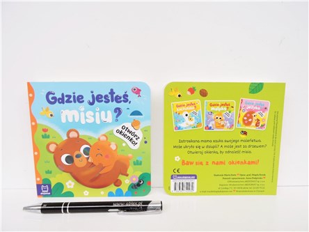 KSIĄŻ. Otwórz okienko! Gdzie jesteś, misiu?