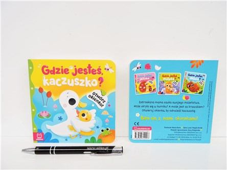 KSIĄŻ. Otwórz okienko! Gdzie jesteś, kaczuszko?
