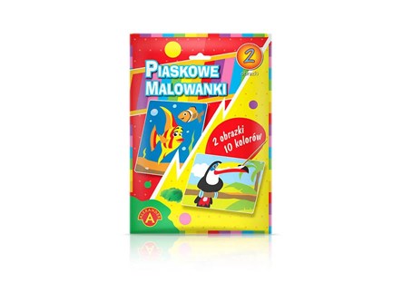 PIASKOWE MALOWANKI RYBKA, TUKAN