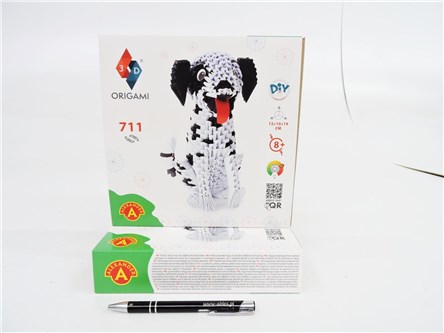 ORIGAMI 3D DALMATYŃCZYK