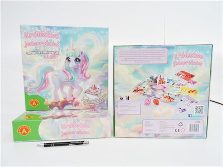 GRA KRÓLESTWO JEDNOROŻCÓW, rodzinna, planszowa