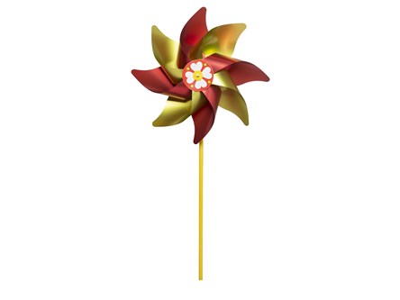 AST. WIATRAK x 10 metaliczny, śr. 20 cm, 4 wz