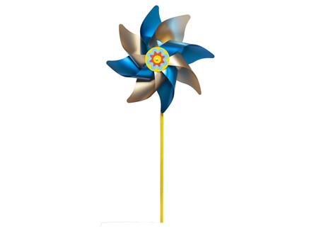 AST. WIATRAK x 10 metaliczny, śr. 20 cm, 4 wz