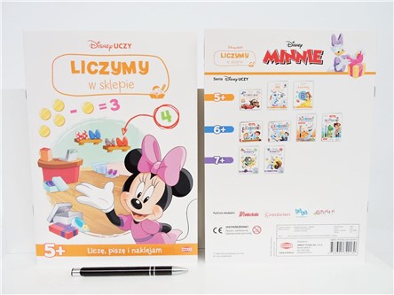 KSIĄŻ. Disney uczy Minnie. Liczymy w sklepie