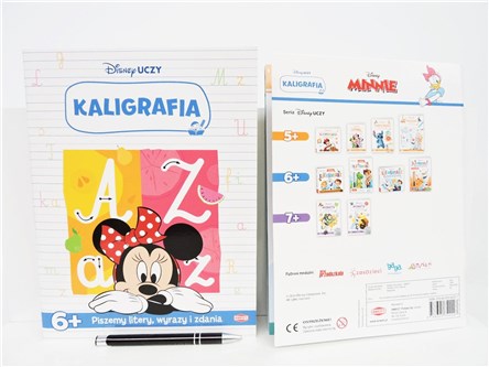 KSIĄŻ. Disney uczy Minnie. Kaligrafia