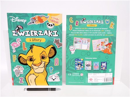 KSIĄŻ. DISNEY MIX, zwierzaki i litery