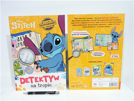 KSIĄŻ. DISNEY STITCH. Detektyw na tropie