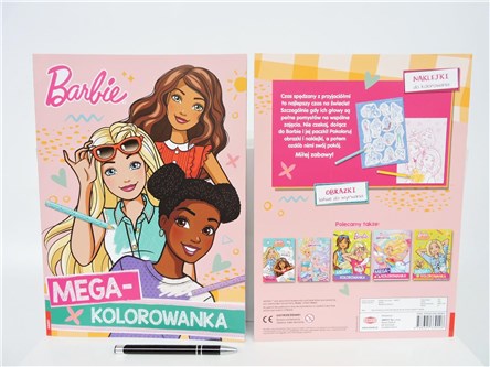 KSIĄŻ. BARBIE, Mega kokorowanka