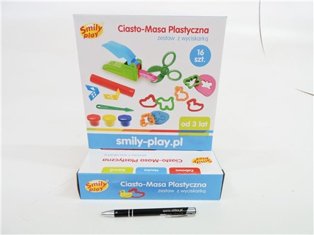 SMILY CIASTO-MASA, z wyciskarką,        kart.