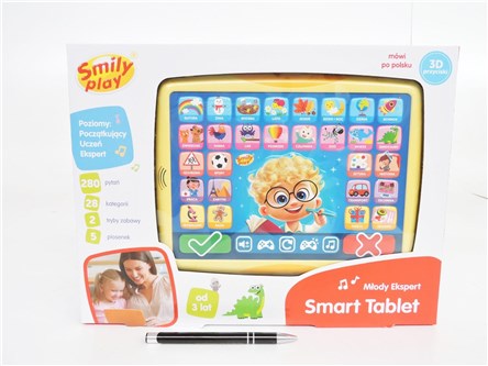 *SMILY SMART TABLET, młody ekspert