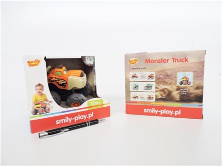 *SMILY Auto, monster truck, 12m+, gepard,    kart.
