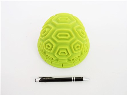 PÓŁKULA Sensoryczna żółw, ziel., 18 cm