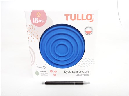 DYSKI SENSORYCZNE różne faktury - 4 szt.