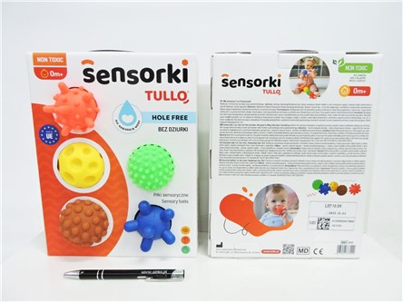 PIŁKI sensor., 5 szt., bez dziurki