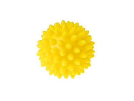 Tullo Fizjo Piłka rehabilitacyjna żółta 5,4 cm