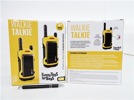 WALKIE TALKIE, 2 szt., 21x17,5x4 cm,         kart.