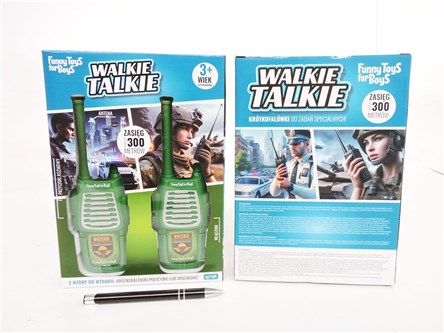 WALKIE TALKIE, wojsko, 3+,       blist.