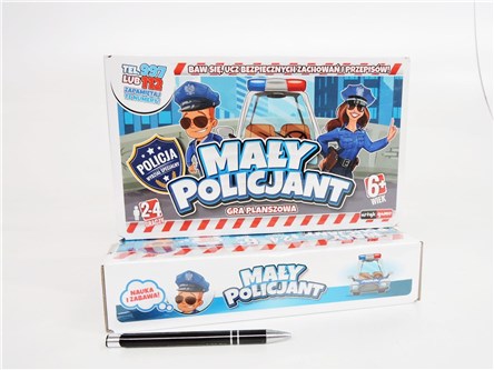 *GRA POLICJANT, planszowa, 6+