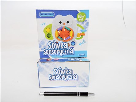 ZABAWKA SENSORYCZNA, Sowa,    kart.