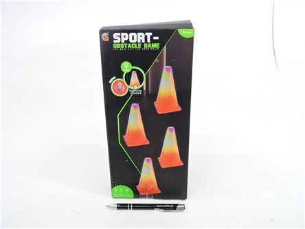 PACHOŁKI podświetlane, 4 szt., 23 cm