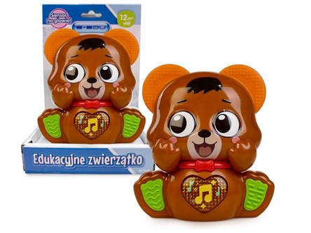 MUZYCZNY MIŚ E-EDU brązowy