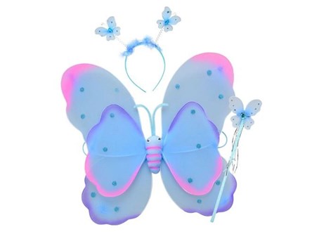 KOMPLET MOTYLA, skrzydełka, nieb., 479x465 mm