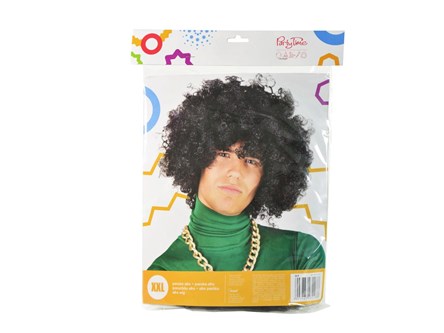 PERUKA afro XXL, czarna