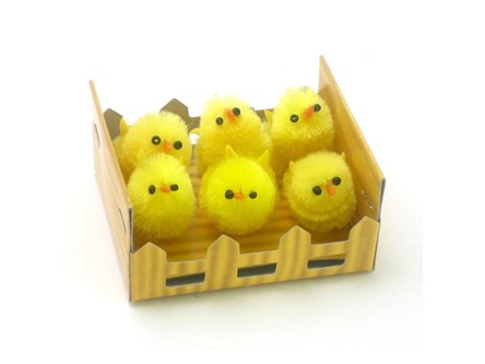 KURCZKAKI 3 cm, 6 szt.